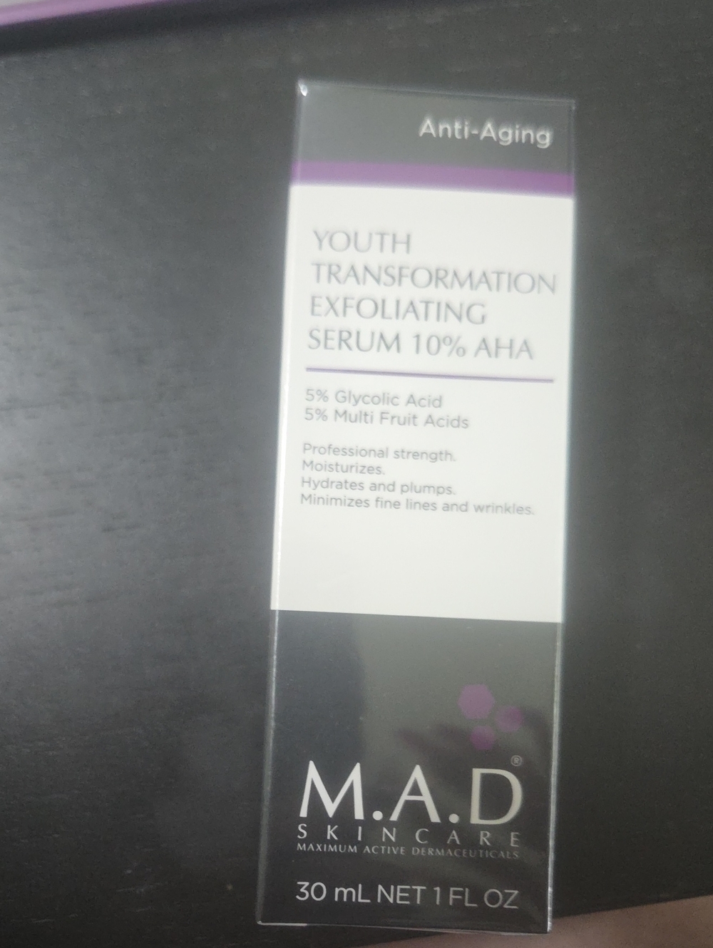 M. A. D. Skincare Youth Transformation Exfoliating Serum 10% AHA
